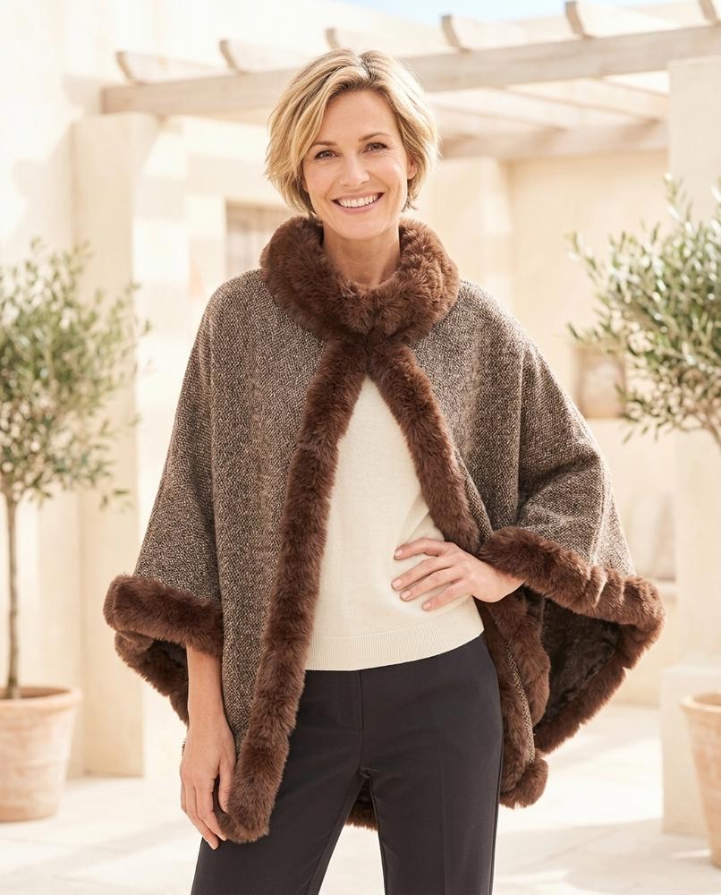 ExpressOutlet24 - Setir | Knitted Faux Fur-Trimmed Top Women