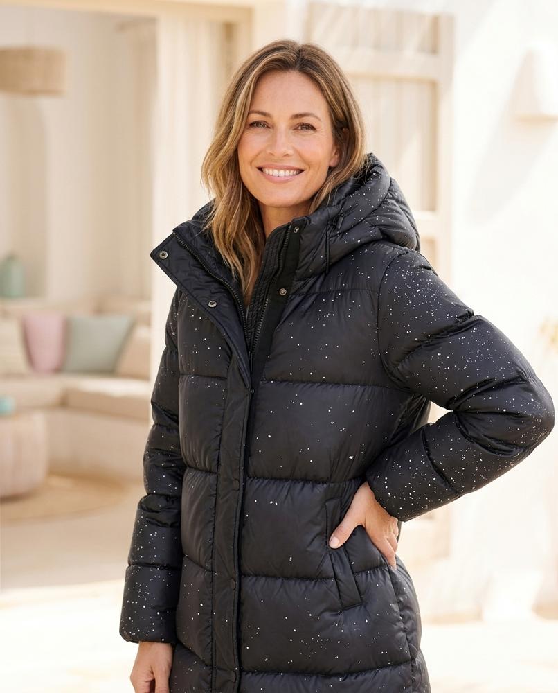 ExpressOutlet24 - Ralom | Speckled Quilted Coat Women