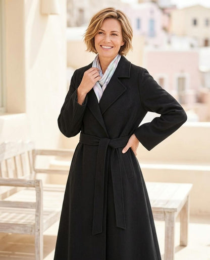 ExpressOutlet24 - Yovel | Belted Longline Coat Women