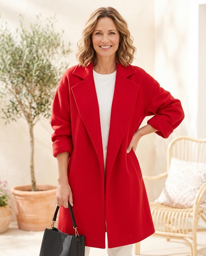 ExpressOutlet24 - Yovel | Belted Longline Coat Women