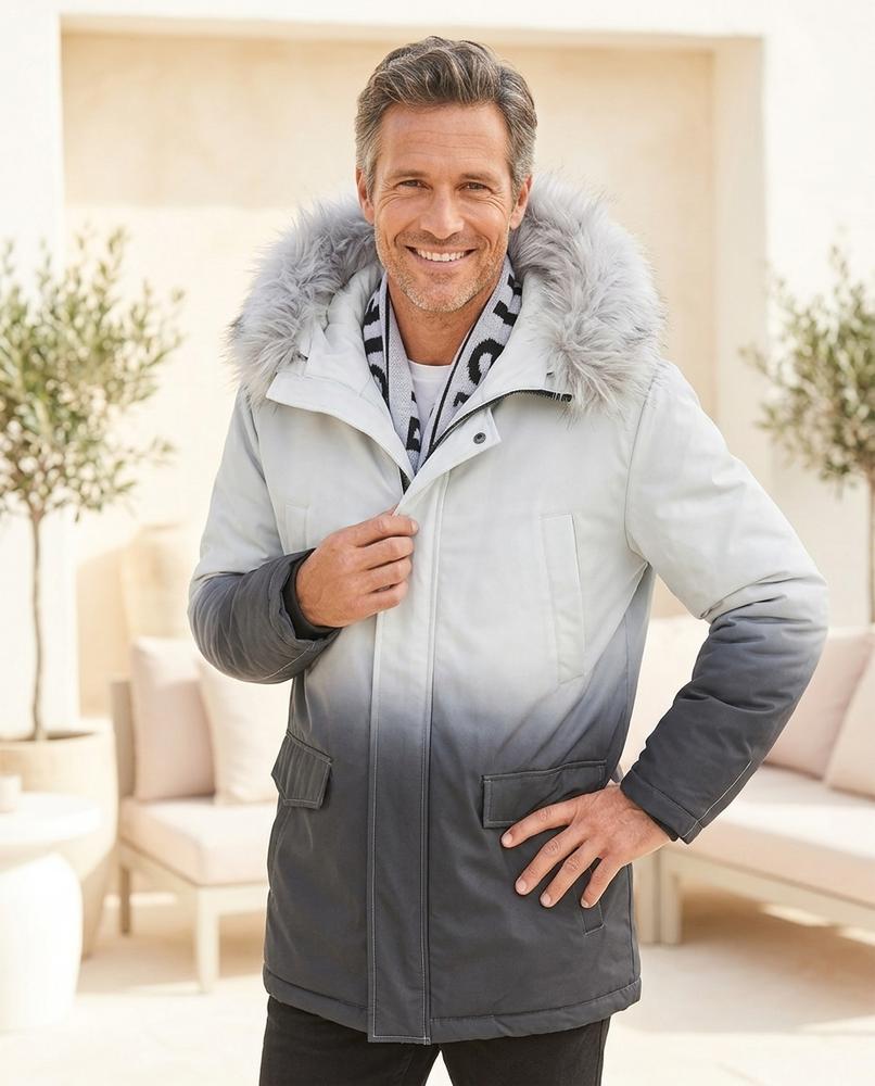 ExpressOutlet24 - Valen | Padded Gradient Jacket Men
