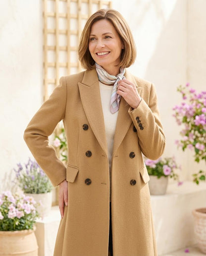 ExpressOutlet24 - Vesin | Double-Breasted Longline Coat Women