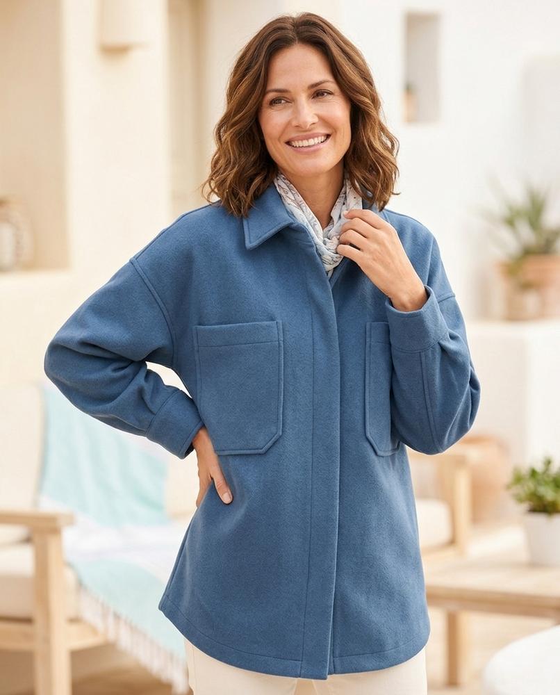 ExpressOutlet24 - Neran | Boxy Felted Jacket Women