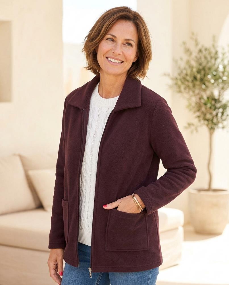 ExpressOutlet24 - Masel | Fleece Zip-Up Jacket Women