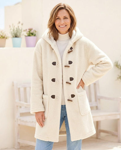 ExpressOutlet24 - Ratal | Plush Toggle-Front Coat Women