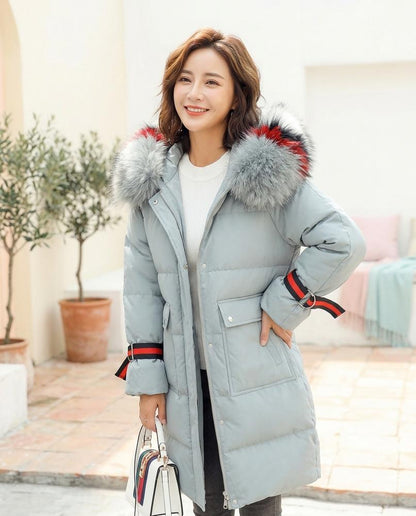 ExpressOutlet24 - Lomar | Down-Filled Embroidered Coat Women