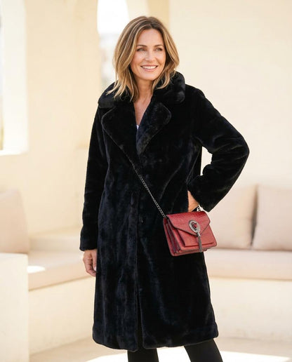 ExpressOutlet24 - Varal | Faux Fur Longline Coat Women