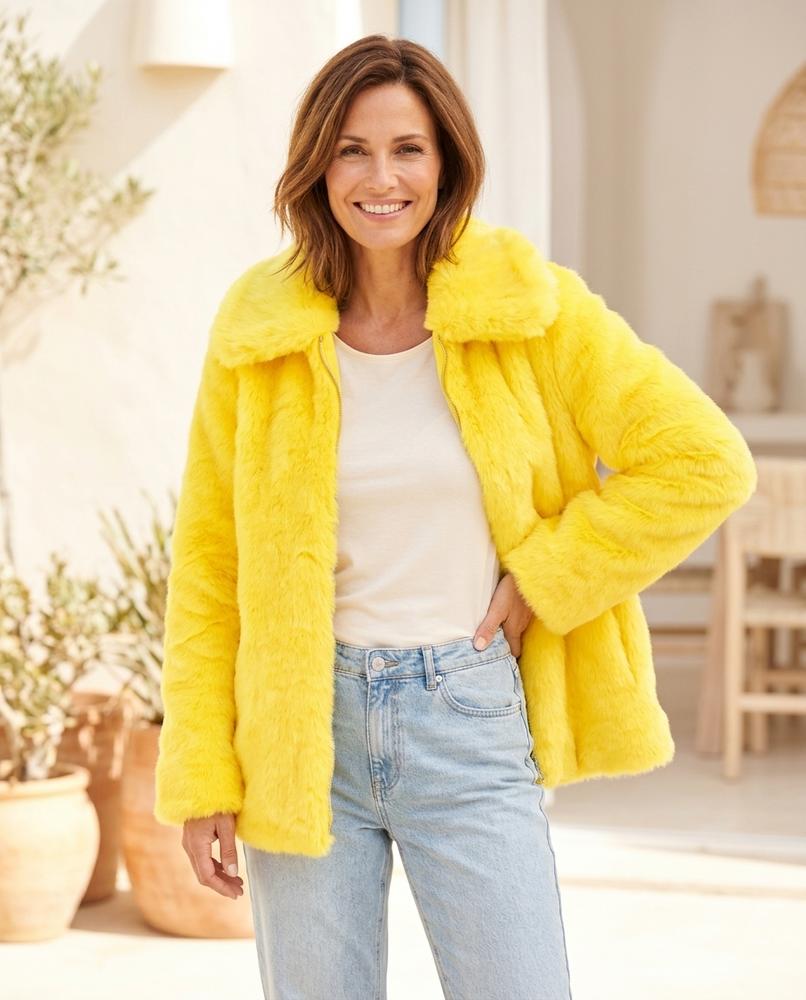 ExpressOutlet24 - Lolor | Faux-Fur Lined Jacket Women