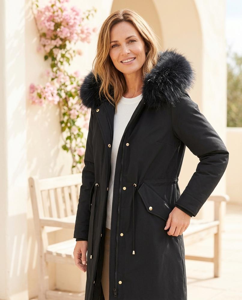 ExpressOutlet24 - Rasan | Fur-Trimmed Padded Coat Women