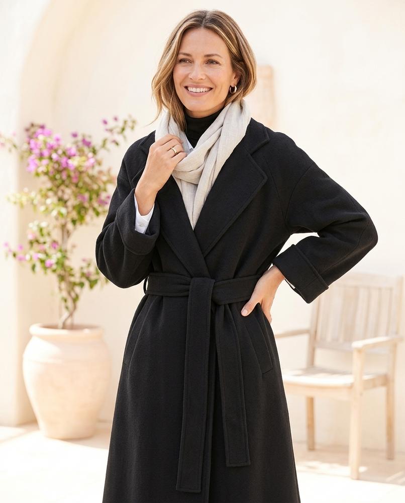 ExpressOutlet24 - Loral | Belted Wool Coat Women