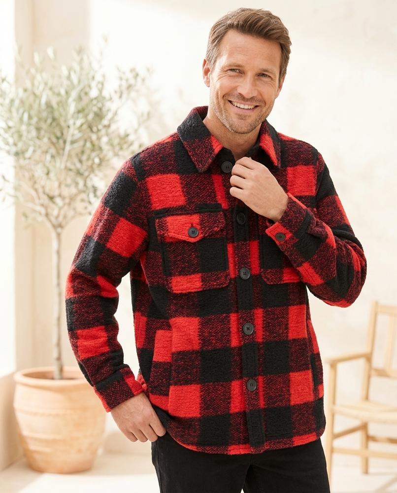 ExpressOutlet24 - Radan | Plaid Button-Up Jacket Women
