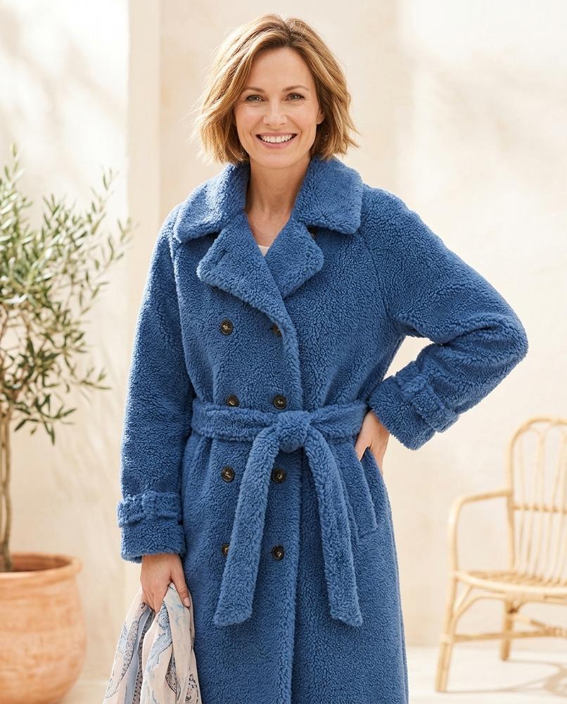 ExpressOutlet24 - Vetir | Double-Breasted Shearling Coat Women