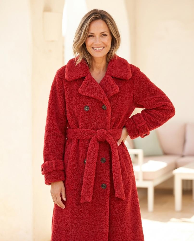 ExpressOutlet24 - Vetir | Double-Breasted Shearling Coat Women