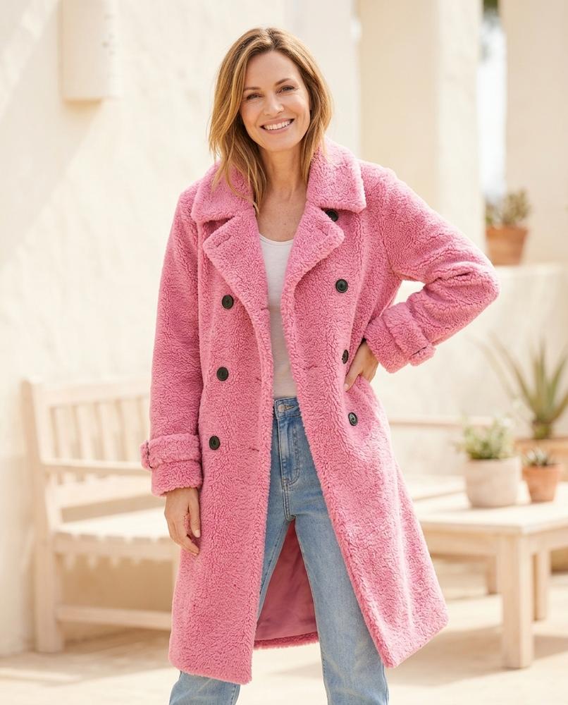 ExpressOutlet24 - Vetir | Double-Breasted Shearling Coat Women