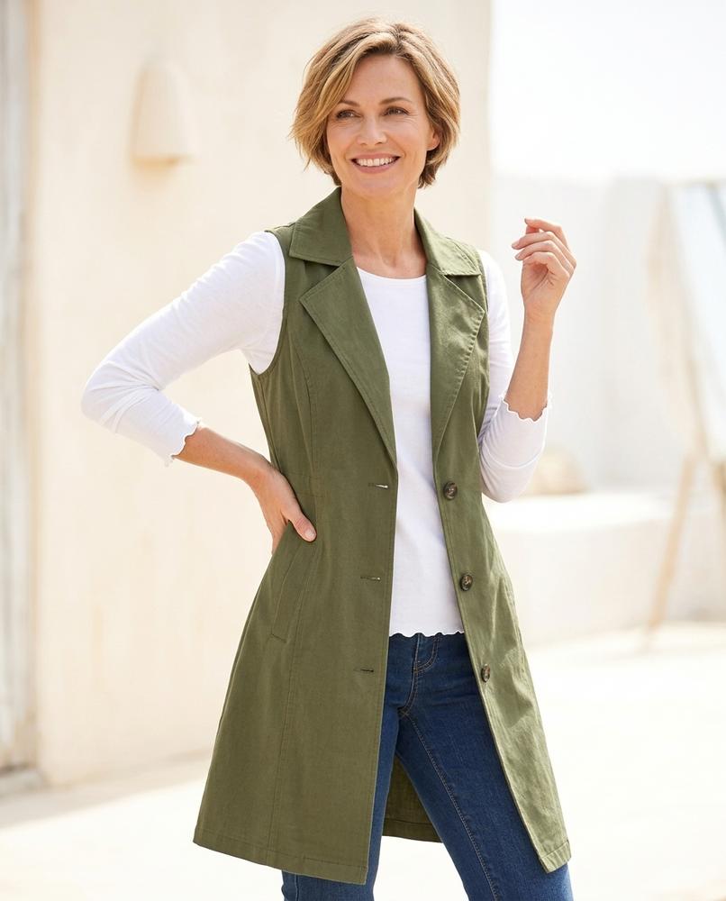 ExpressOutlet24 - Nolan | Sleeveless Double-Breasted Vest Women