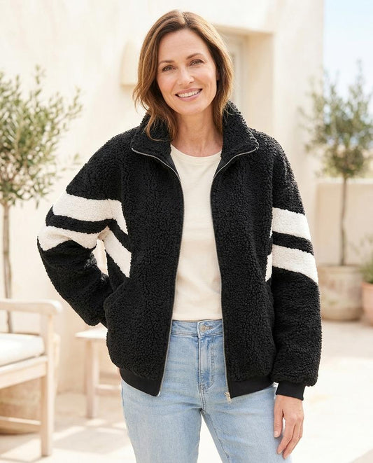 ExpressOutlet24 - Mivar | Fleece Zip-Up Jacket Women