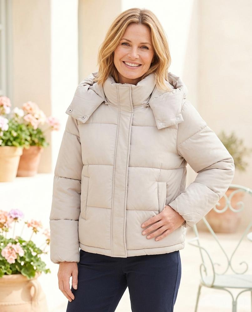 ExpressOutlet24 - Lymor | Quilted Hooded Jacket Women