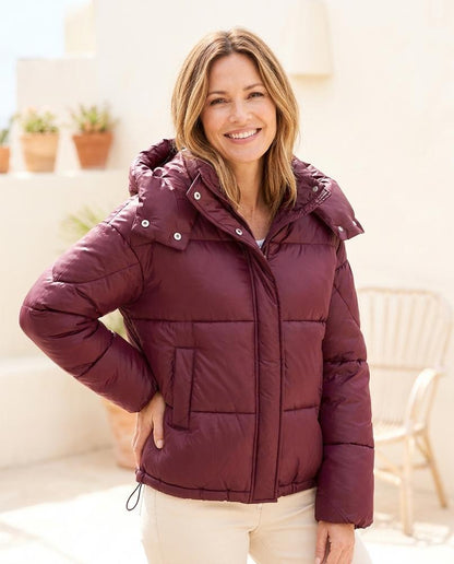 ExpressOutlet24 - Lymor | Quilted Hooded Jacket Women