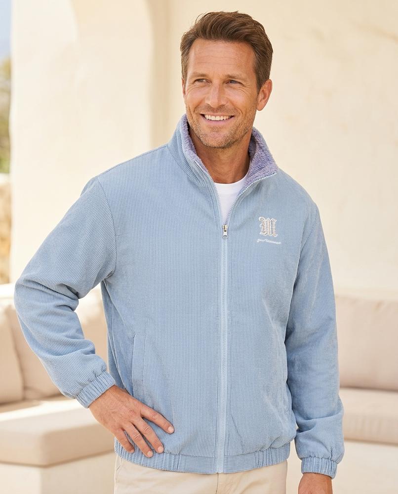 ExpressOutlet24 - Lyvel | Zip-Up Corduroy Jacket Men