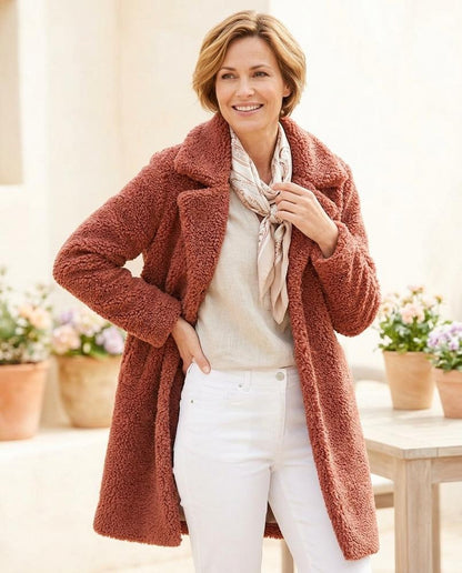 ExpressOutlet24 - Niver | Textured Lined Coat Women