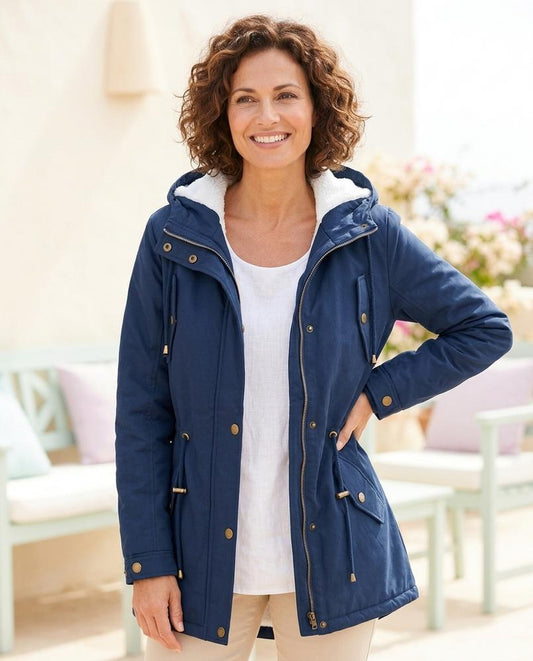ExpressOutlet24 - Alsan | Lined Hooded Jacket Women