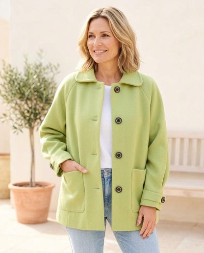 ExpressOutlet24 - Rilor | Wool-Look Button-Front Jacket Women