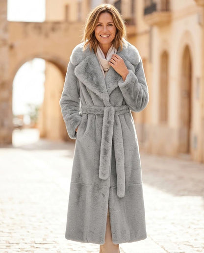 ExpressOutlet24 - Vemon | Belted Plush Coat Women
