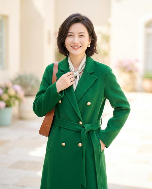 ExpressOutlet24 - Ardan | Double-Breasted Belted Coat Women