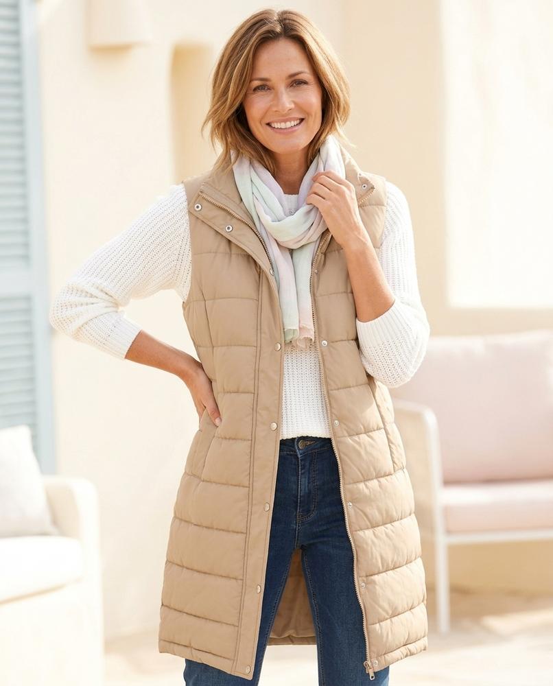 ExpressOutlet24 - Elken | Quilted Longline Vest Women