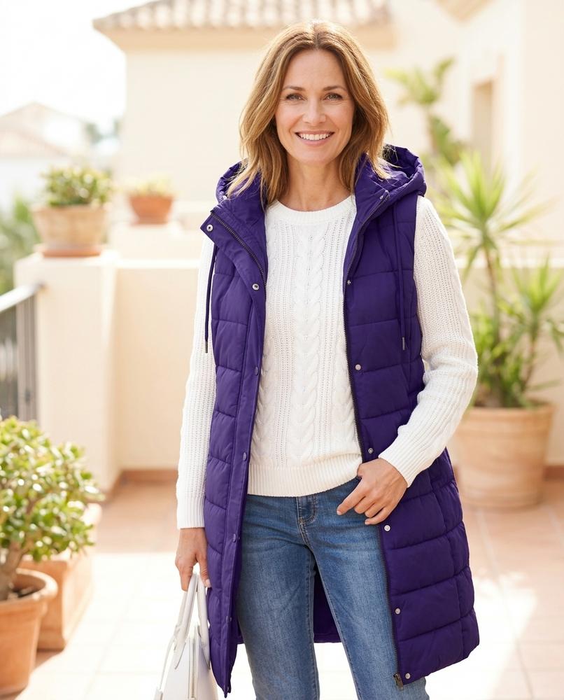 ExpressOutlet24 - Elken | Quilted Longline Vest Women