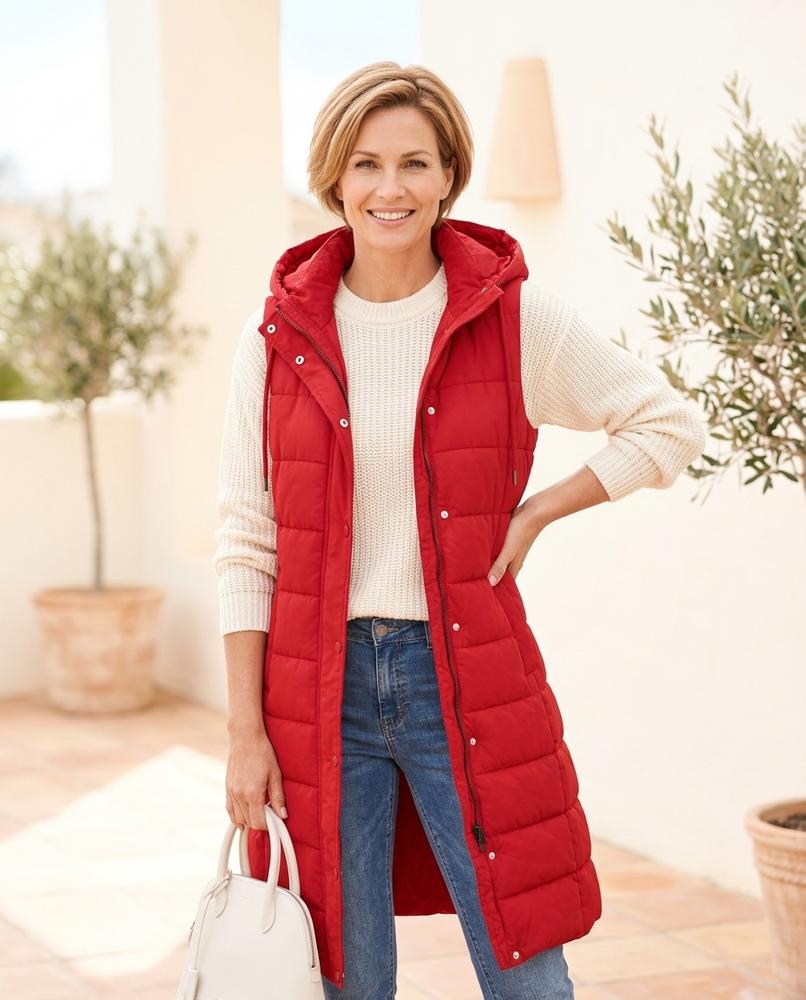 ExpressOutlet24 - Elken | Quilted Longline Vest Women