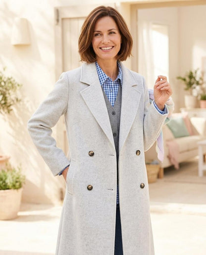 ExpressOutlet24 - Nosen | Double-Breasted Longline Coat Women