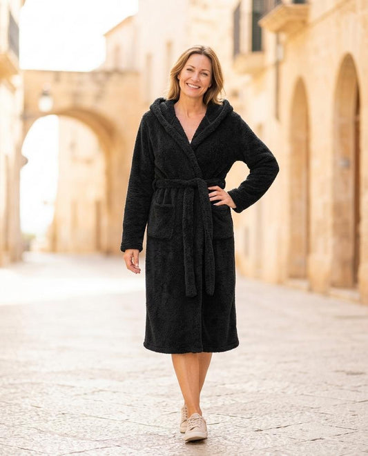 ExpressOutlet24 - Karen | Hooded Belted Coat Women
