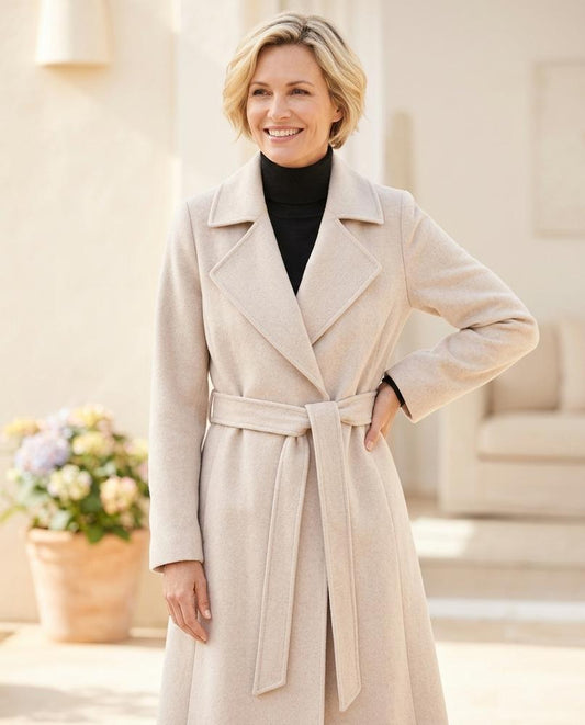 ExpressOutlet24 - Arsil | Belted Longline Coat Women