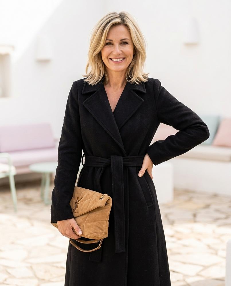 ExpressOutlet24 - Zesev | Tailored Belted Coat Women