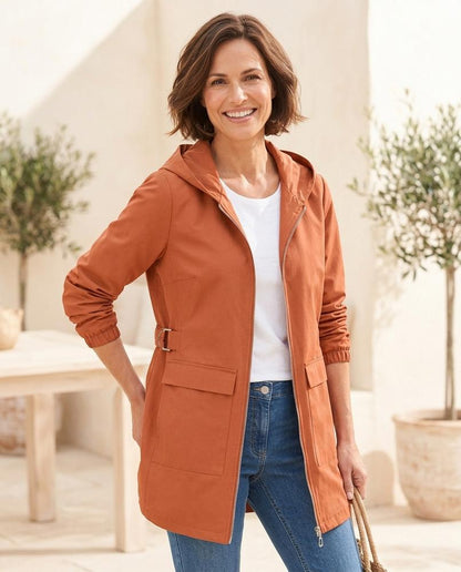 ExpressOutlet24 - Nubas | Hooded Zip-Up Jacket Women