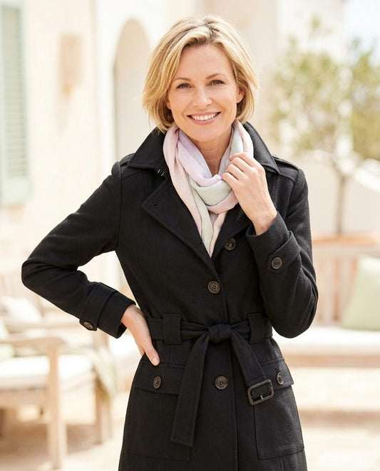 ExpressOutlet24 - Kemam | Belted Single-Breasted Coat Women