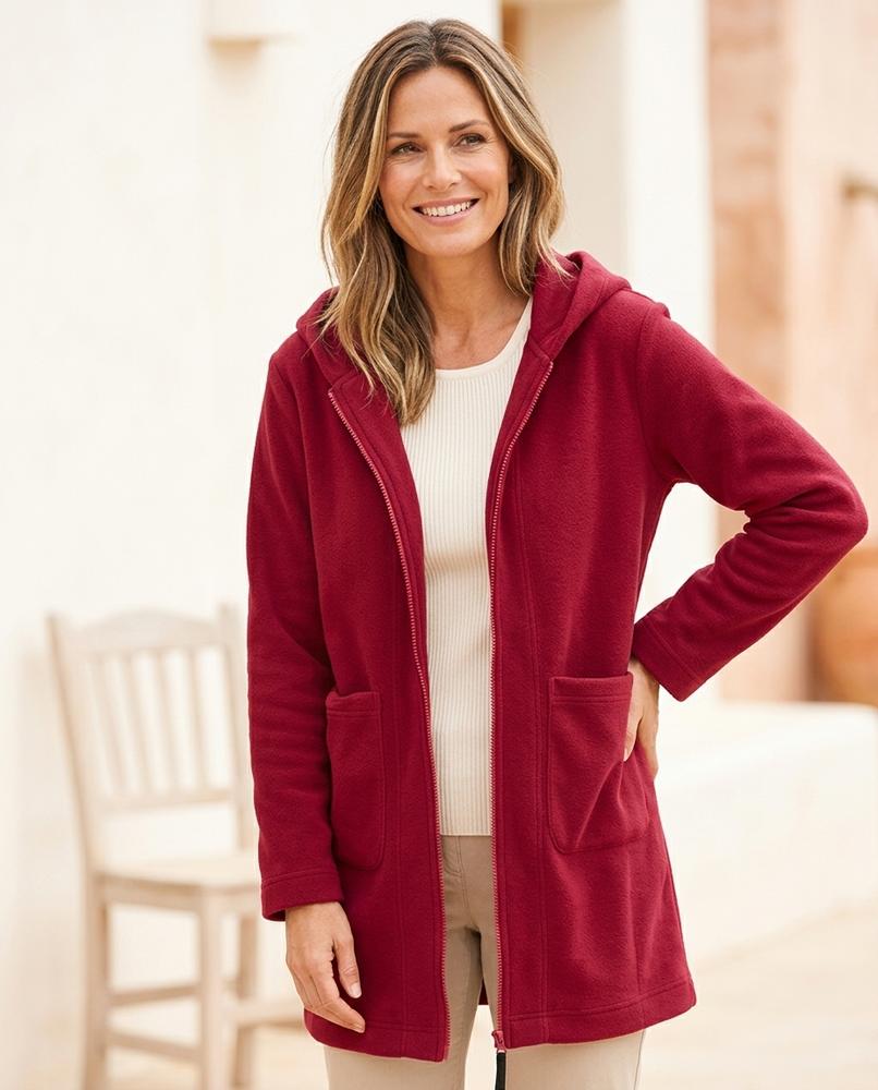 ExpressOutlet24 - Vulun | Hooded Zip-Up Coat Women