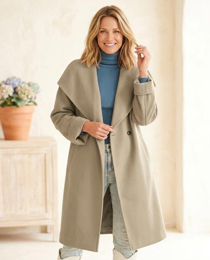 ExpressOutlet24 - Eodas | Belted Wool Coat Women