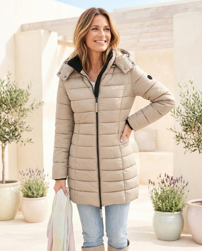 ExpressOutlet24 - Nadum | Quilted Hooded Coat Women