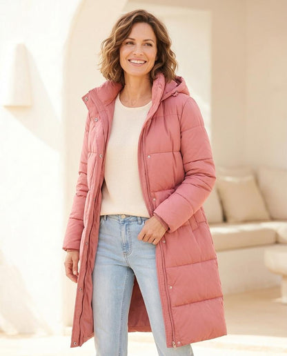 ExpressOutlet24 - Yikim | Quilted Hooded Coat Women