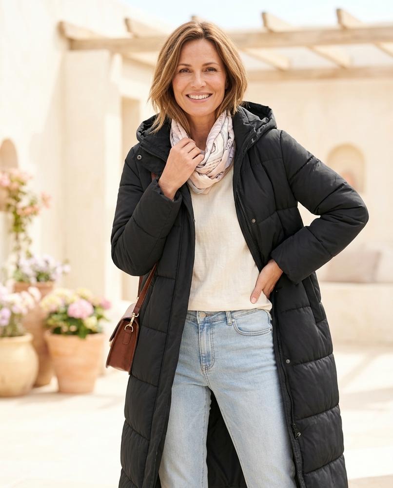 ExpressOutlet24 - Yikim | Quilted Hooded Coat Women