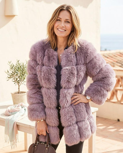 ExpressOutlet24 - Aulor | Tiered Collarless Jacket Women