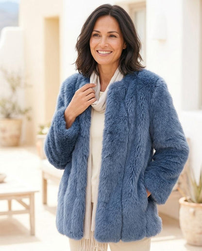 ExpressOutlet24 - Aulor | Tiered Collarless Jacket Women