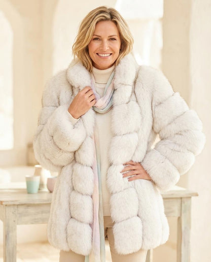 ExpressOutlet24 - Aulor | Tiered Collarless Jacket Women