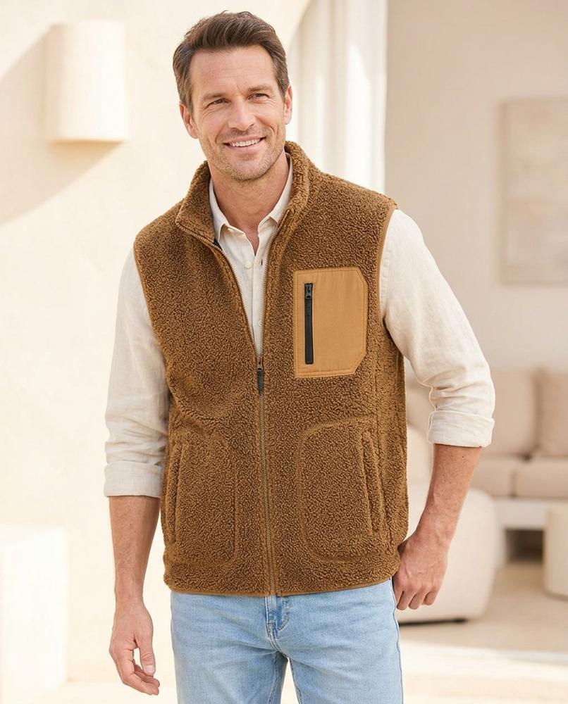 ExpressOutlet24 - Luwak | Fleece Zip-Up Vest Men