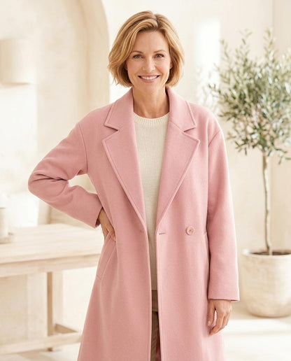 ExpressOutlet24 - Eihak | Double-Breasted Longline Coat Women