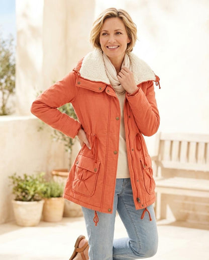 ExpressOutlet24 - Sozus | Lined Drawstring Jacket Women