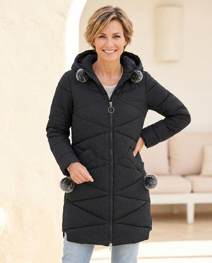 ExpressOutlet24 - Komid | Quilted Hooded Coat Women
