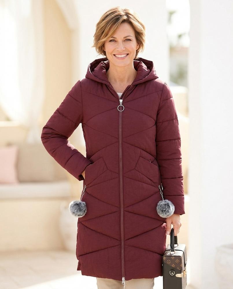 ExpressOutlet24 - Komid | Quilted Hooded Coat Women